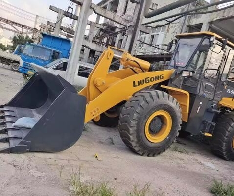 Carregador frontal usado LiuGongZL50CN com LongKing 833 855 856 Carregadores de rodas usados em 2019