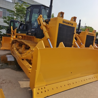 Popular Shantui SD 22 movedor de terra de segunda mão Bulldozer usado com 5,4m3 de capacidade de dozing