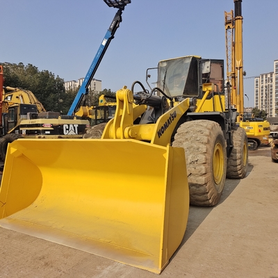 Carregadores frontais Komatsu Wa470-3 usados com bomba hidráulica original do Japão