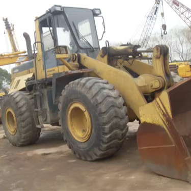 Alta eficiência 20 toneladas carga nominal Komatsu WA470 carregador de rodas dianteiras