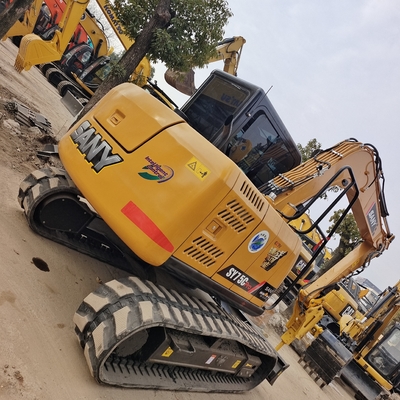Boa condição Excavadora usada sany sy75c com alta eficiência de trabalho