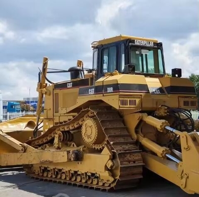 Bulldozer de rastreamento CAT D8R usado com cilindro hidráulico Nabtesco em excelente estado