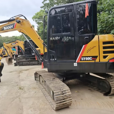V2607 Motor SanySY60C PRO Excavadora em boas condições no mínimo com baixo consumo de óleo
