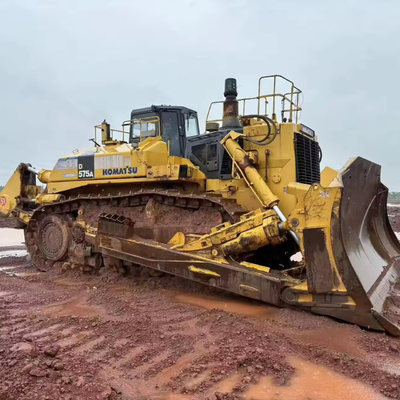 Máquinas de construção japonesas usadas Komatsu 575A Bulldozer com outras capacidades de remoção