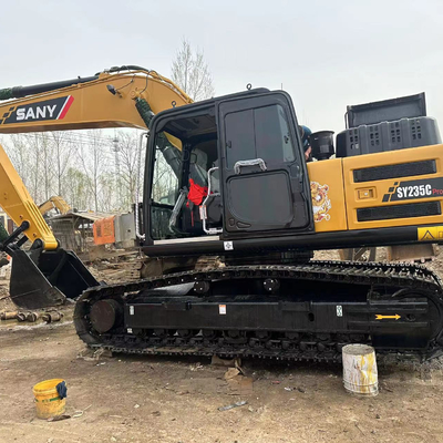Máquina de Escavação Sany235C Utilizada Sany235 Sany215 Sany135 Excavadora