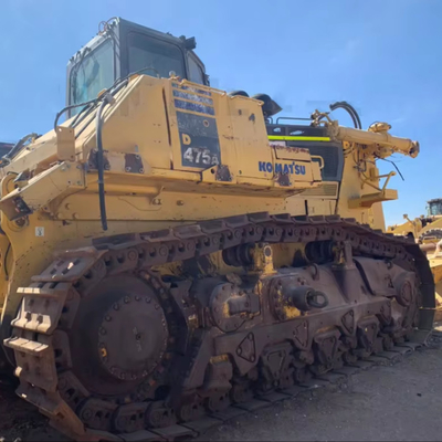 Komatsu 475A Crawler Dozer Caterpillar Bulldozer usado com cilindro hidráulico original