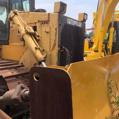 Equipamento de construção médio Bulldozer CAT D7G usado com bomba hidráulica original