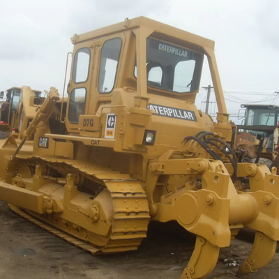 Importação do Japão Bulldozer Cat D7G usado para obras de construção