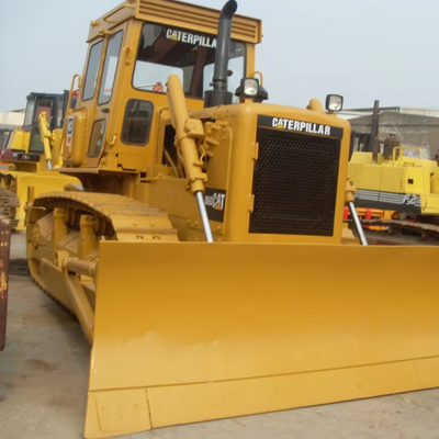 Dozers de segunda mão CAT D6G 16000 KG Bulldozers com válvula hidráulica original