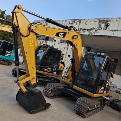 CAT312D Excavadora média com peso operacional de 7193 kg e motor Mitsubishi 4M40TL