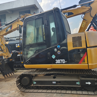 Calçados de pista usados de segunda mão 307D Excavadoras Cat 307D Modelo Suporte de vídeo Cat307D