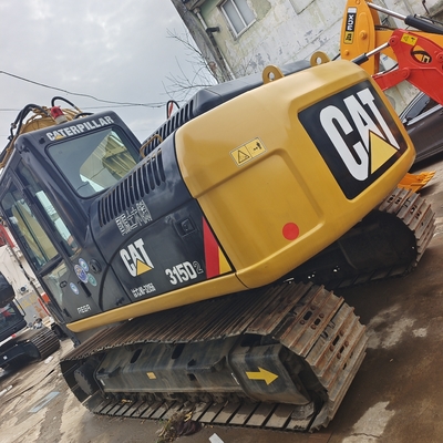 CAT 315D Excavadora crawler usada com 1200 horas de trabalho e 17280 pesos de funcionamento