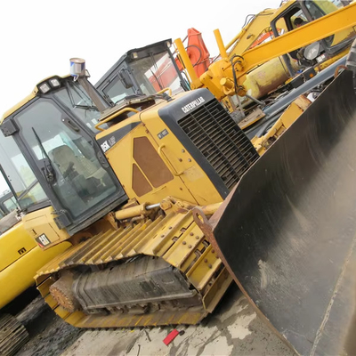 Obras de construção de segunda mão D5K Bulldozers Japão Heavy Crawler Bulldozer