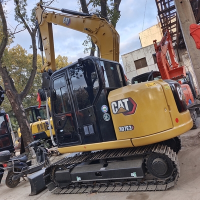 Excavadora de segunda mão com cilindro hidráulico CAT307