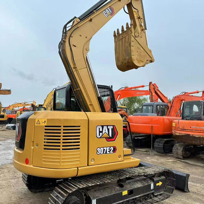 CAT307 Excavadora de segunda mão com máquina de arrastar e bomba hidráulica original
