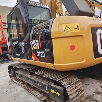 CAT 312D Excavadora hidráulica crawler com 12920 kg de peso operacional e motor C4.2ACERT