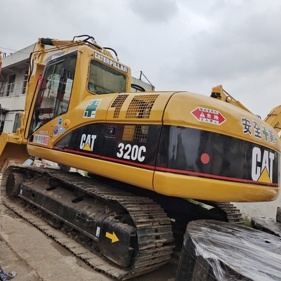 Japão 320C Excavadora Caterpillar Usada com válvula hidráulica ORIGINAL em boas condições
