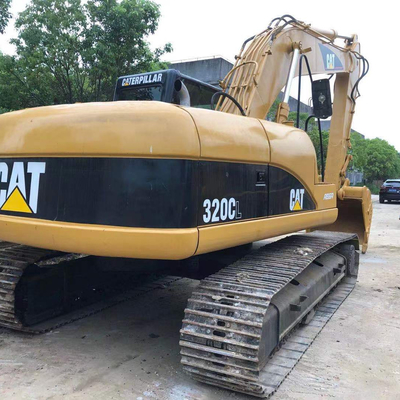 320C Excavadora Caterpillar usada do Japão com 21115 peso de operação