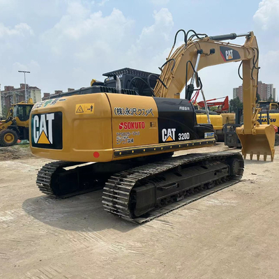 Excavadora Caterpillar 320d Crawler usada para máquinas de construção em Lowest