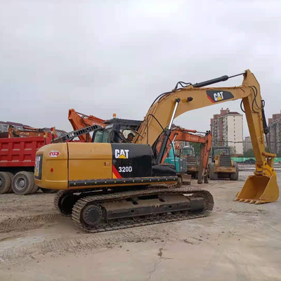 C6.4ACERT Motor usado Caterpillar 320d Excavadora de rastreamento 20 toneladas Máquinas de construção