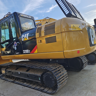 Excavadora Caterpillar de segunda mão 320D cilindro hidráulico original usado Cat 320