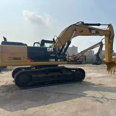 Excavadora Caterpillar 330d usada ano 2020 com cilindro hidráulico original