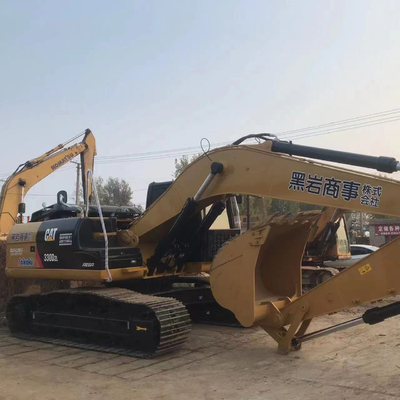 Excavadora Caterpillar 330DL usada 31000 KG Peso da máquina e válvula hidráulica original