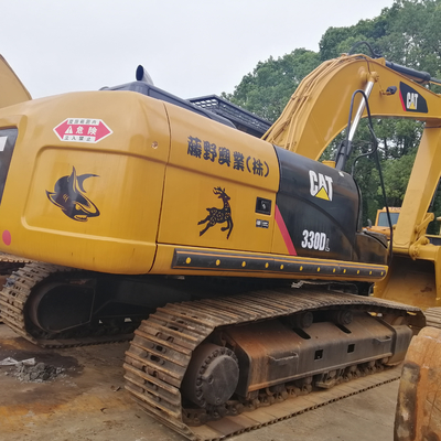 Excavadora Cat 330 usada em bom estado com bomba hidráulica original e motor C9