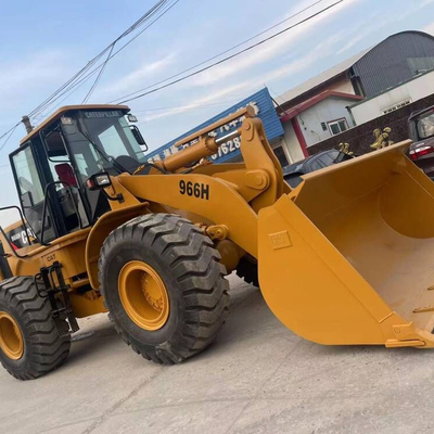 Carregador de rodas dianteiras de gato de segunda mão 966H