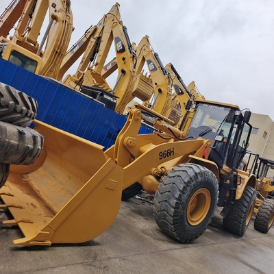 Carregador frontal de segunda mão 966H Carregador de rodas CAT 966H usado para máquinas de construção