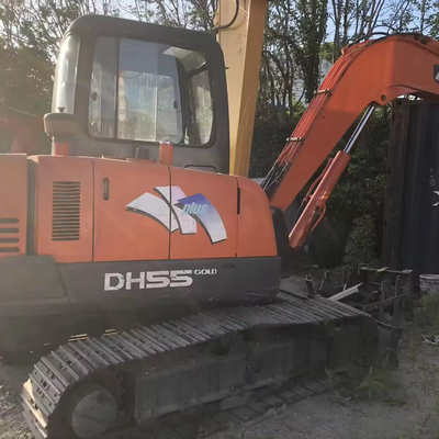 DOOSAN DX55-9C Mini Crawler Excavator 2010 Ano segunda mão para construção de terra