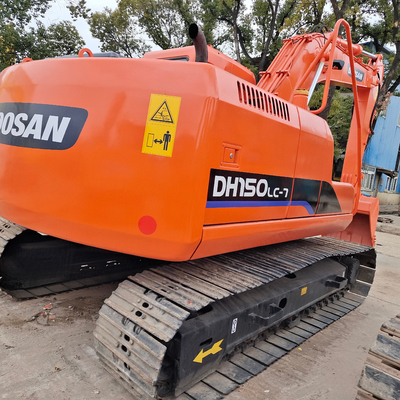 2010 Ano Original DOOSAN DH150LC-7 Excavator no Japão com bomba hidráulica original