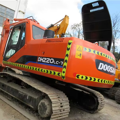 Excavadora DOOSAN DH220LC-7 Excavadora Crawler Em boas condições com poucas horas de trabalho
