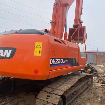 110KW Doosan DH220LC-7 Excavadora 22Ton 2800 Horas de Trabalho Original 225 300 Hidráulico