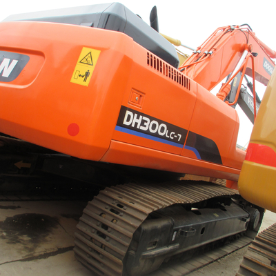 DE08TIS Motor de 30 toneladas Excavadora usada Doosan DH300LC-7 em bom estado 225 220 300