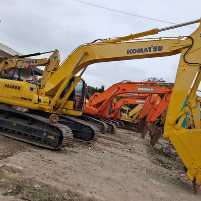 Excavadora usada Komatsu PC240 240LC 24ton Crawler Digger com válvula hidráulica original