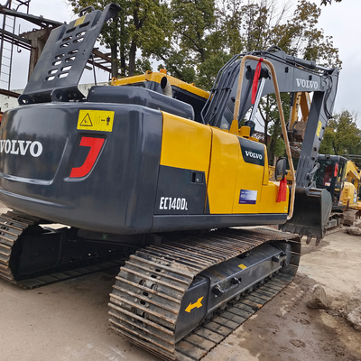 14000 KG Peso da máquina Excavadora EC140BLC de segunda mão com melhor desempenho