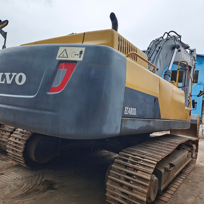 1200 horas de trabalho Excavadora VOLVO EC480D utilizada para máquinas industriais de construção