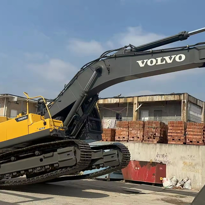 50500 KG Usado VolvoEc480d Excavadora Máquinas pesadas de construção 245KW Grande 48Ton