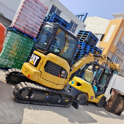 Mini escavadeiras usadas CAT 303E de 3,5 toneladas
