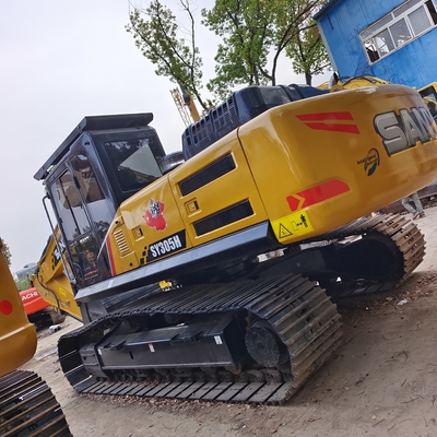 31500 Peso de operação SANY305H Excavadora grande usada com cilindro hidráulico original