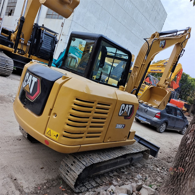 6000KGS Peso operacional 41,5KW CAT 305.5E2 306d 306e 307d 307e 308e 308e2 Escavação