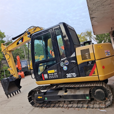 Shanghai Jinshan Calçados usados de pista CAT 307d Excavadoras com cilindro hidráulico ORIGINAL