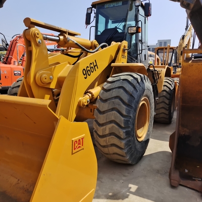 92 KW Carregador de rodas de segunda mão Cat966 Cat 966H para máquinas de construção