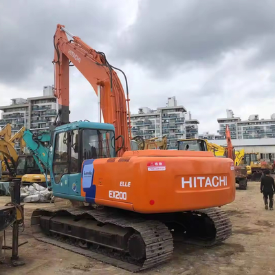 Original Japão Excavadora Hitachi usada EX200 20ton EX200-5 EX200-7 em boas condições