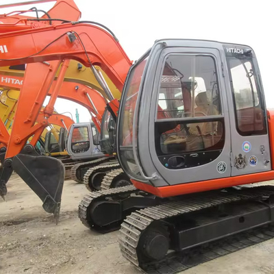 Excavadora japonesa usada Hitachi EX60-5 com 2800 horas de trabalho e bomba hidráulica original