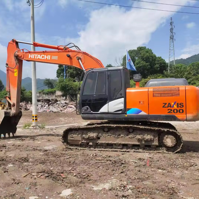 Original cilindro hidráulico usado Hitachi ZX200 EX200-3 EX200-5 Excavadora de roda de rastreamento