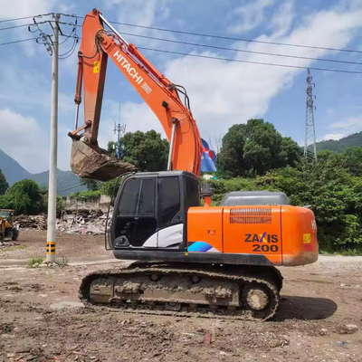 Excavadoras usadas Hitachi EX200-3 2015 Ano Hitachi EX200-5 Excavadora de roda de rastreamento