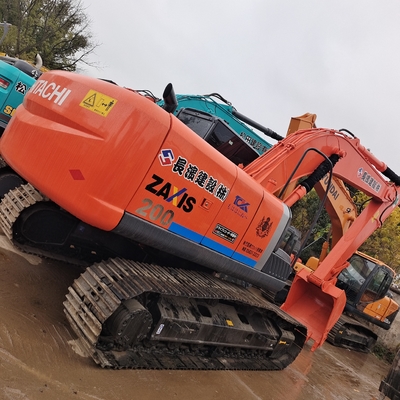 Oportunidade 20 toneladas usadas Hitachi 200-3g Excavator com motor ISUZU e 1CBM Balde