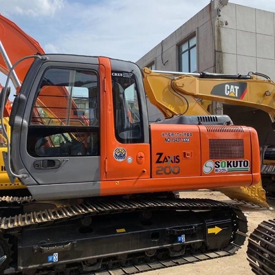 4000 Horas de Trabalho Motor ISUZU Hitachi 200-3g Excavadora Excavadora Crawler com 20 toneladas